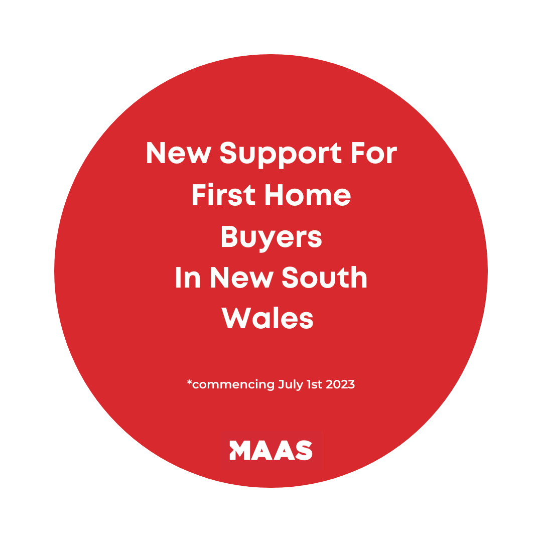 New Support For First Home Buyers In New South Wales